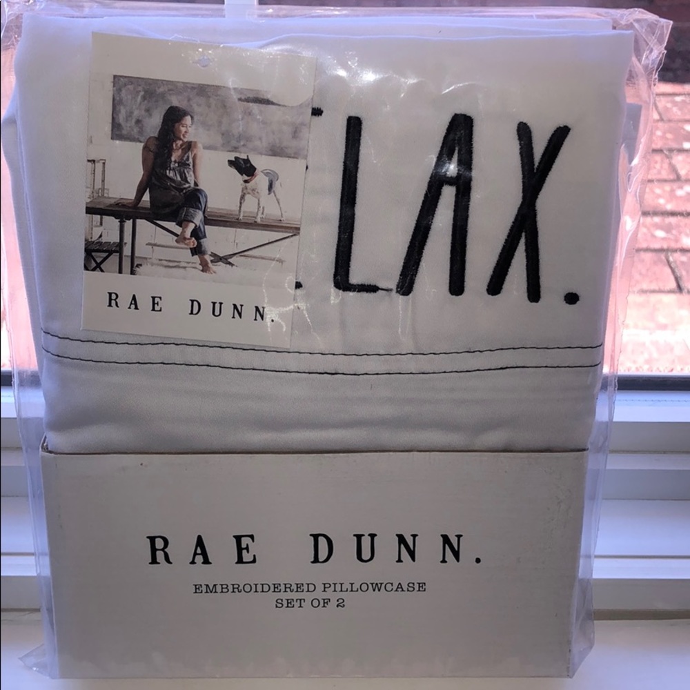 Rae Dunn pillowcases